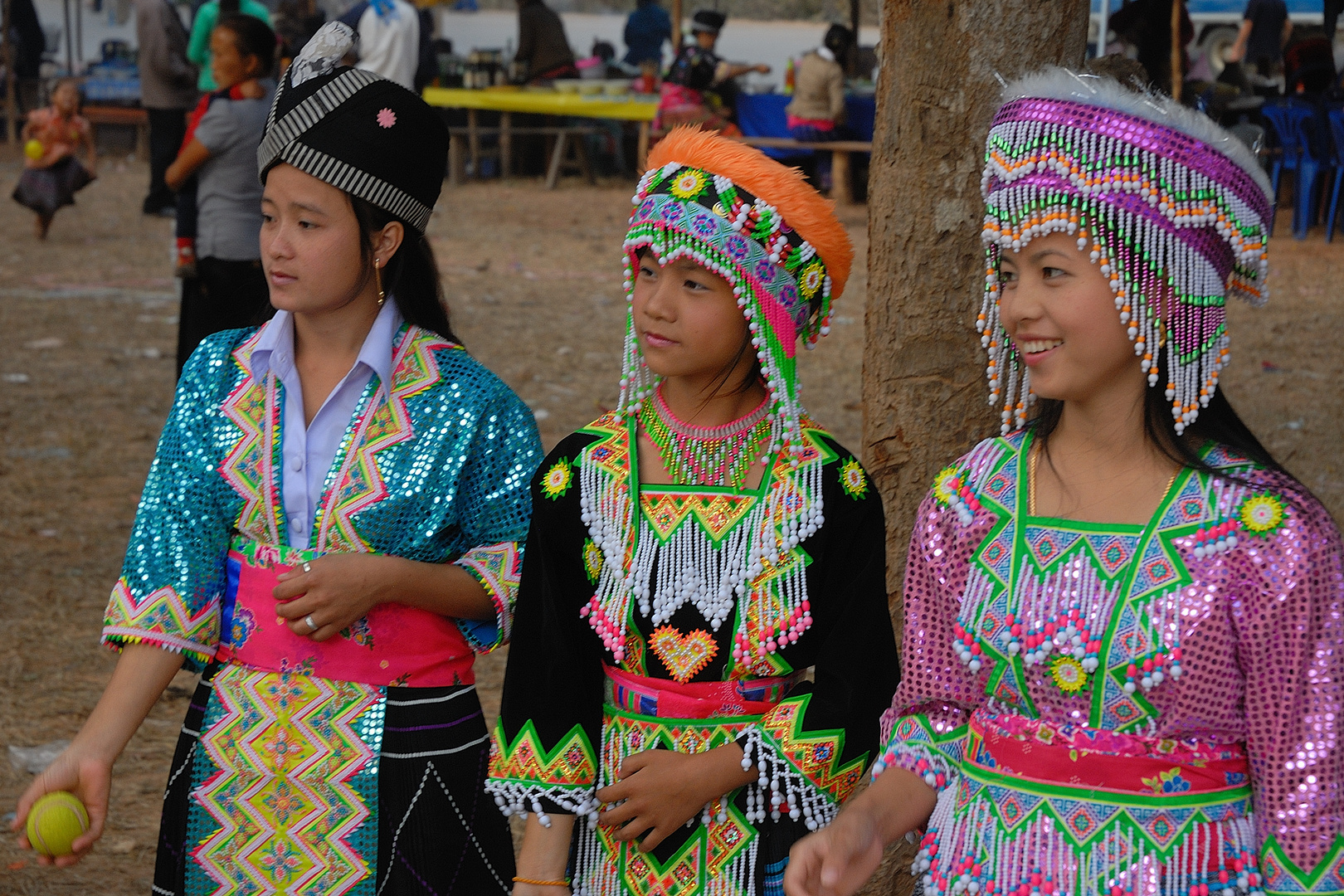 Hmong tribes Xiengkhuang